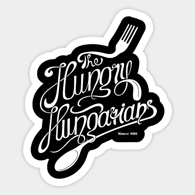 Hungry Hungarians Sticker by astronaut